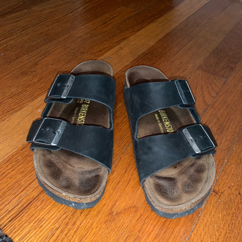 Black Birkenstocks